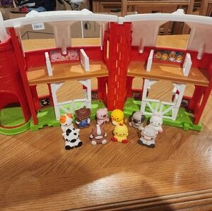 Fisher Price Little People Animal Friends Farm Set With 10 Figurines With Sound!